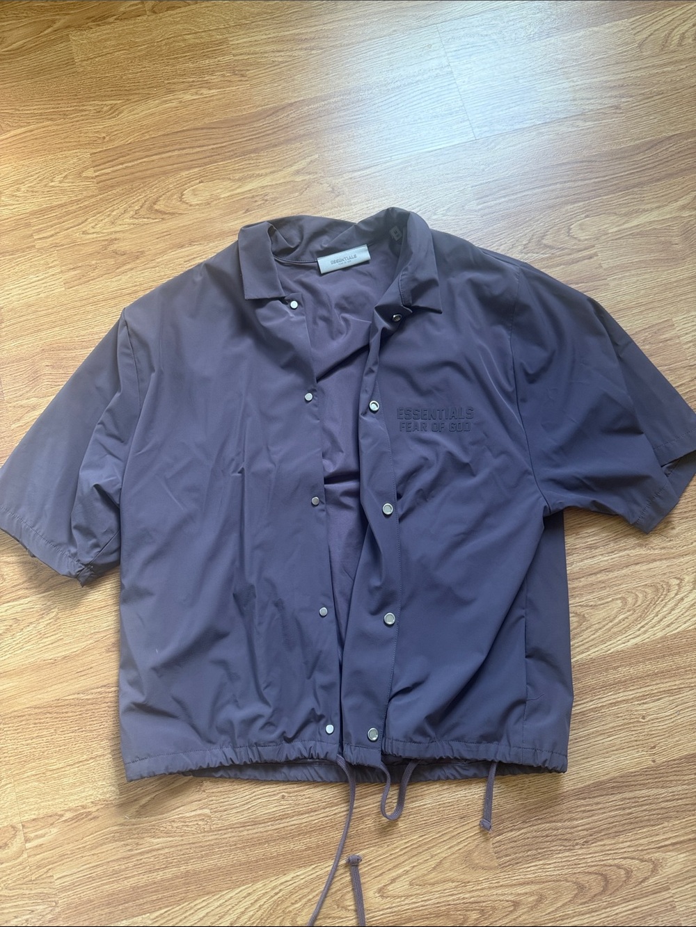 Fear of God Essentials Short sleeve nylon shirt